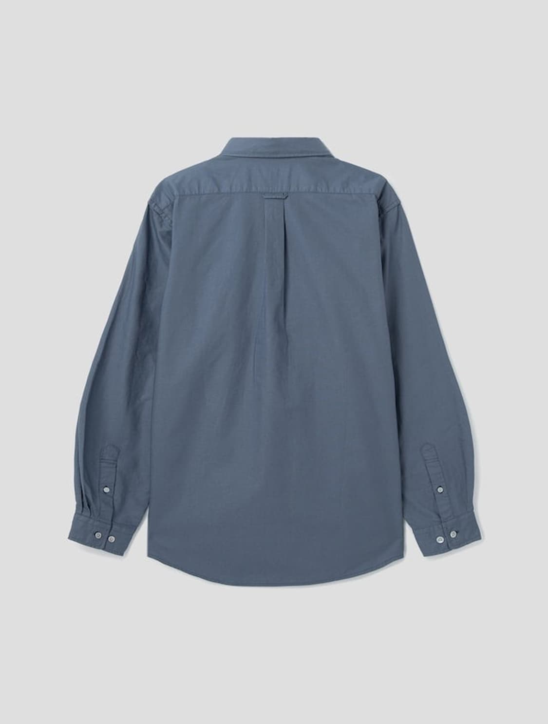 빈폴 Unisex 블루 옥스포드 솔리드 셔츠(선물포장) 상품이미지3