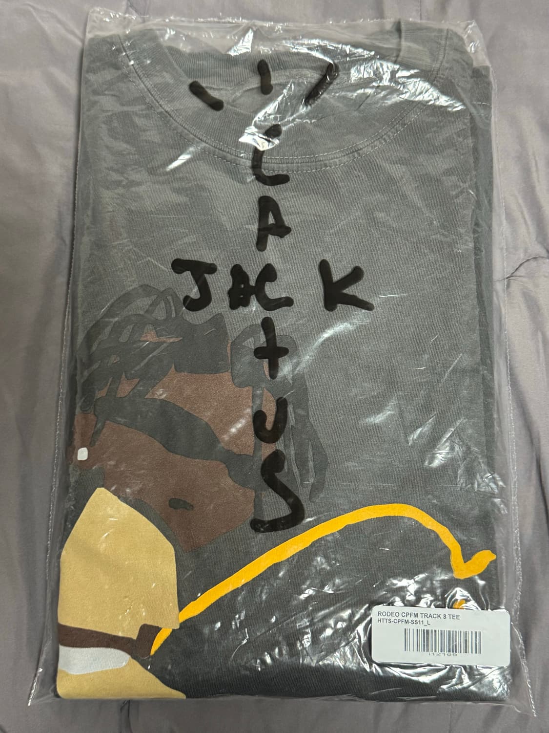 트레비스 스캇 로데오 10주년 CPFM 트랙 8 티셔츠 L 상품이미지2