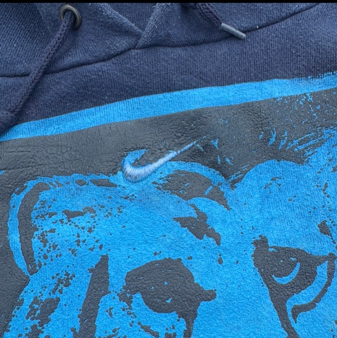 [L] 90s Nike 센터 스우시 후드티 상품이미지6