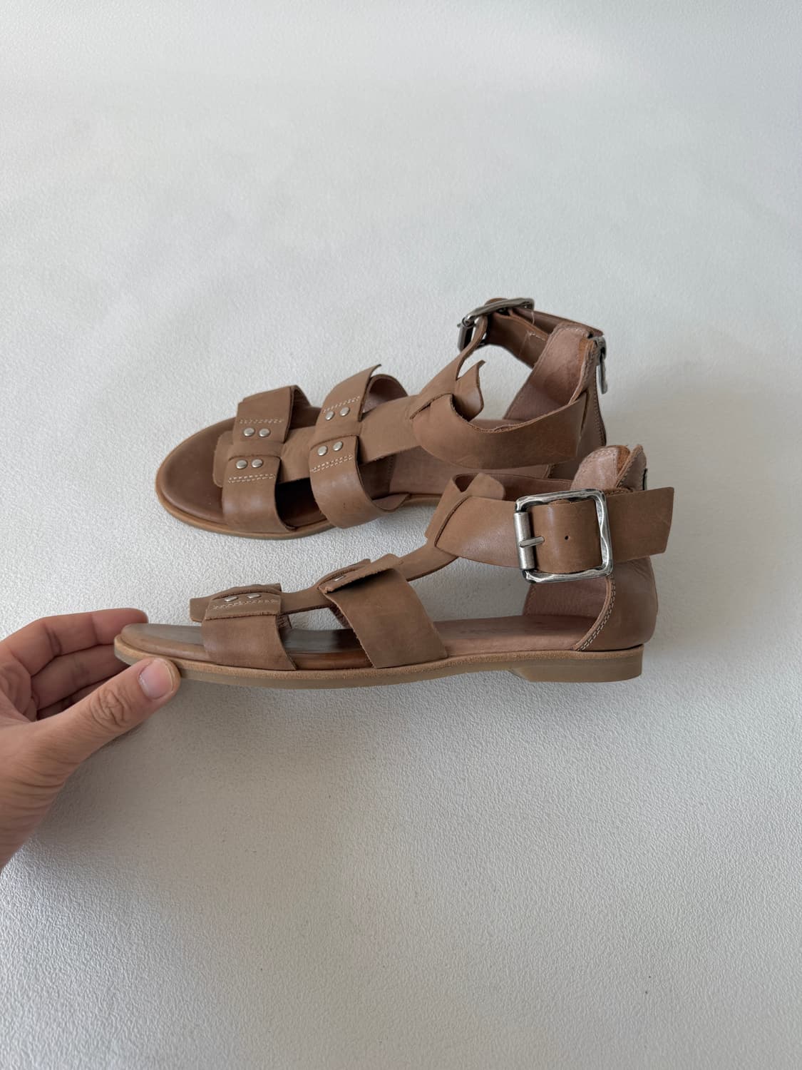 [240]버팔로(Buffalo) 레더 샌들 상품이미지1