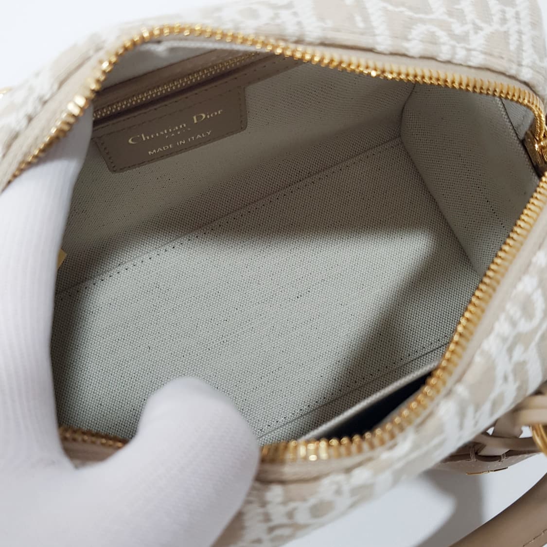 디올 그루브 20 오블리크 자카드 내추럴 M1364UTZQ 상품이미지9