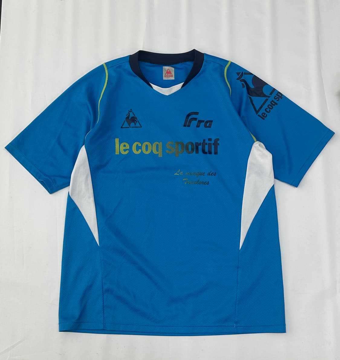 ⭐️재팬 르꼬끄 스카이 블루 반팔티셔츠⭐️ 블록코어 기능성 스포티 빈티지 상품이미지3