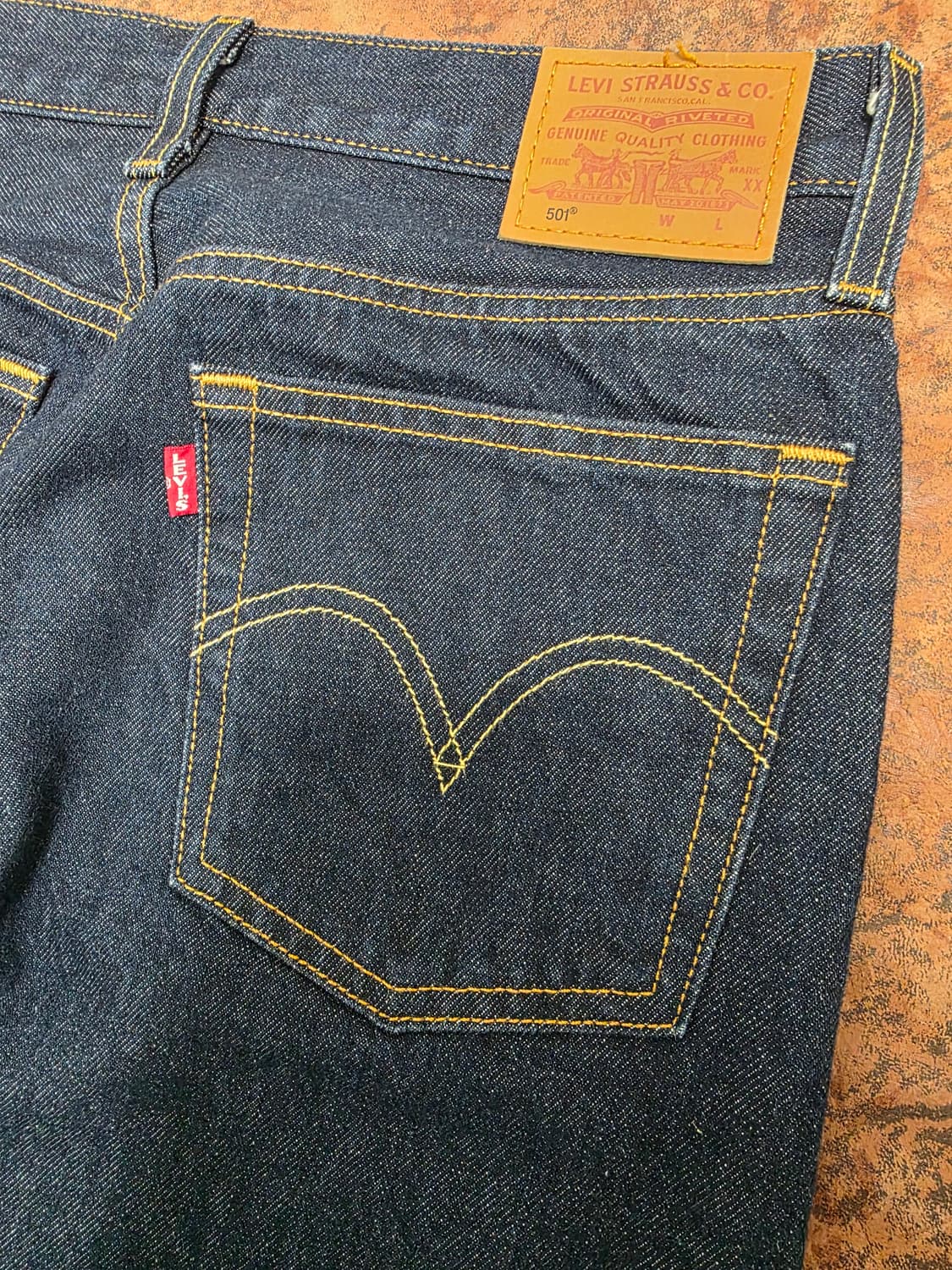 리바이스 501 프리미엄 오리지널 여성 데님 팬츠 청바지 28 상품이미지2