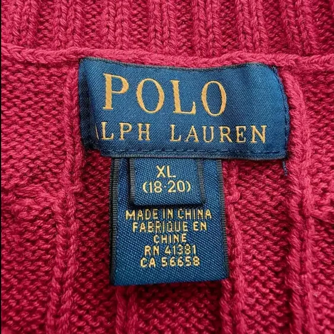 폴로 랄프로렌 키즈 케이블 니트 95 상품이미지8