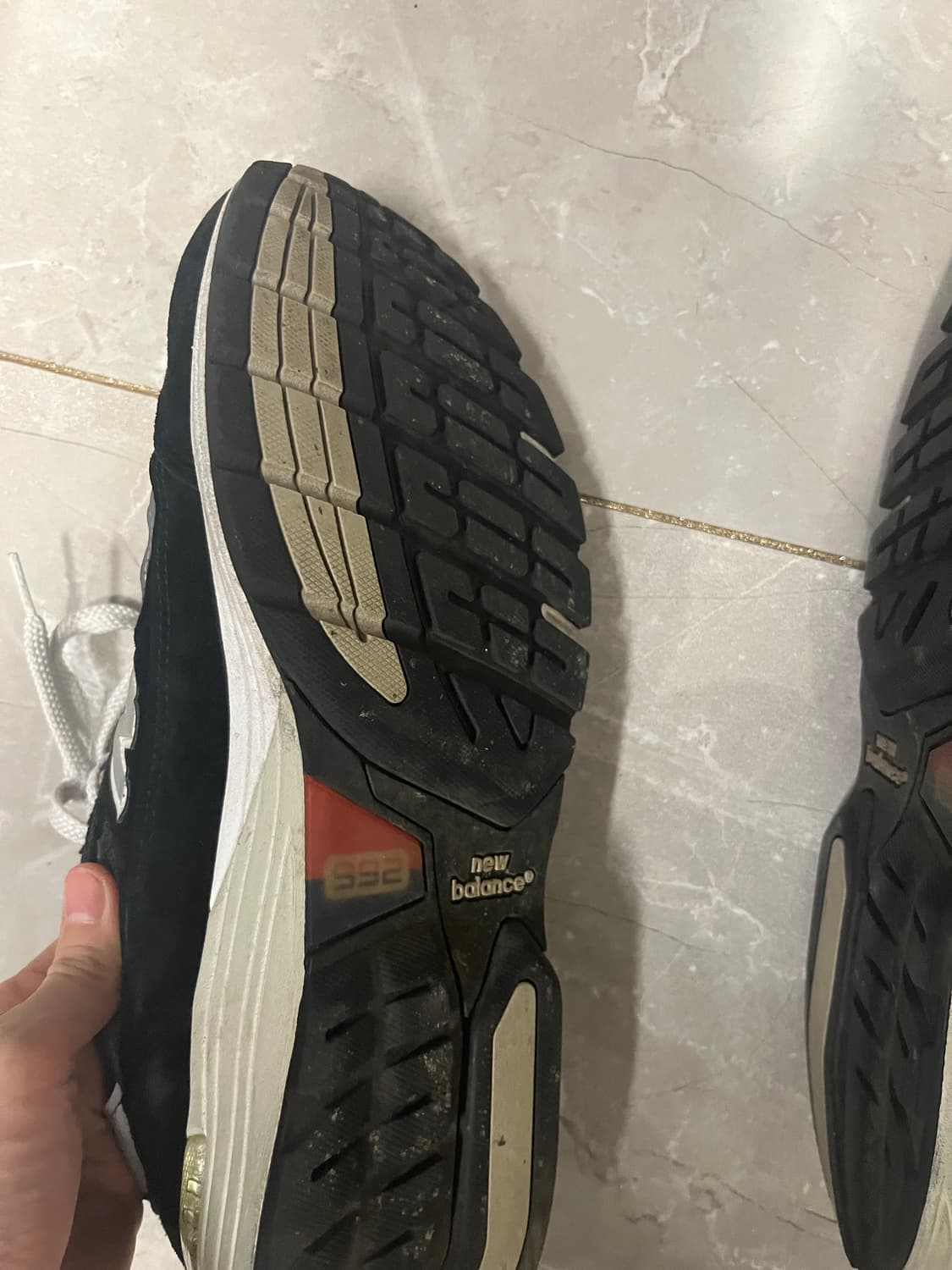 뉴발란스 992 블랙그레이 280  상품이미지4