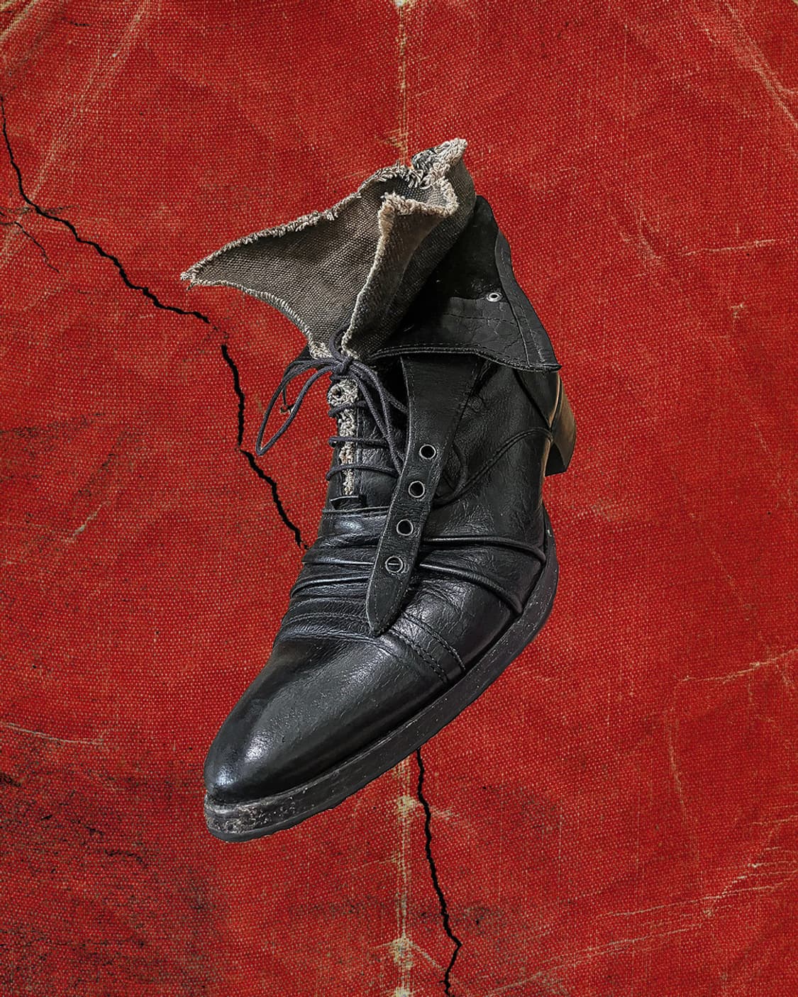 Alfredo bannister 알프레도 바니스터 레이어드 롱 노즈 부츠 상품이미지1