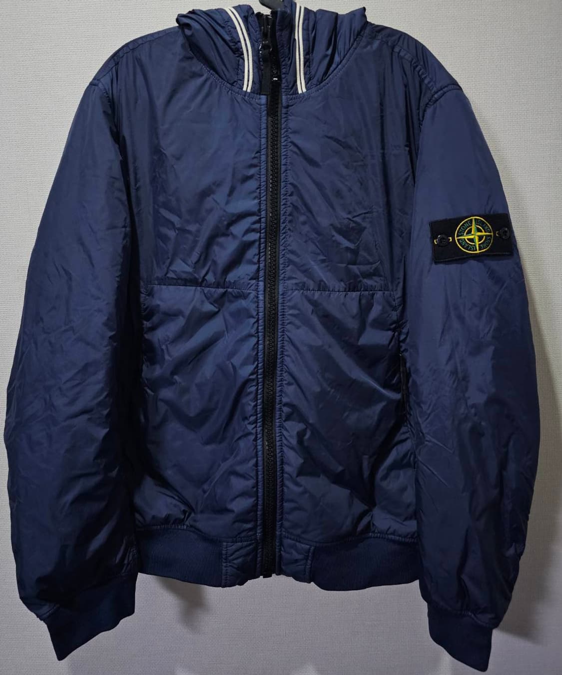 [정품/S급] 스톤아일랜드 크링클랩스 가먼트 다이트 TC 패딩자켓 95/ 상품이미지1