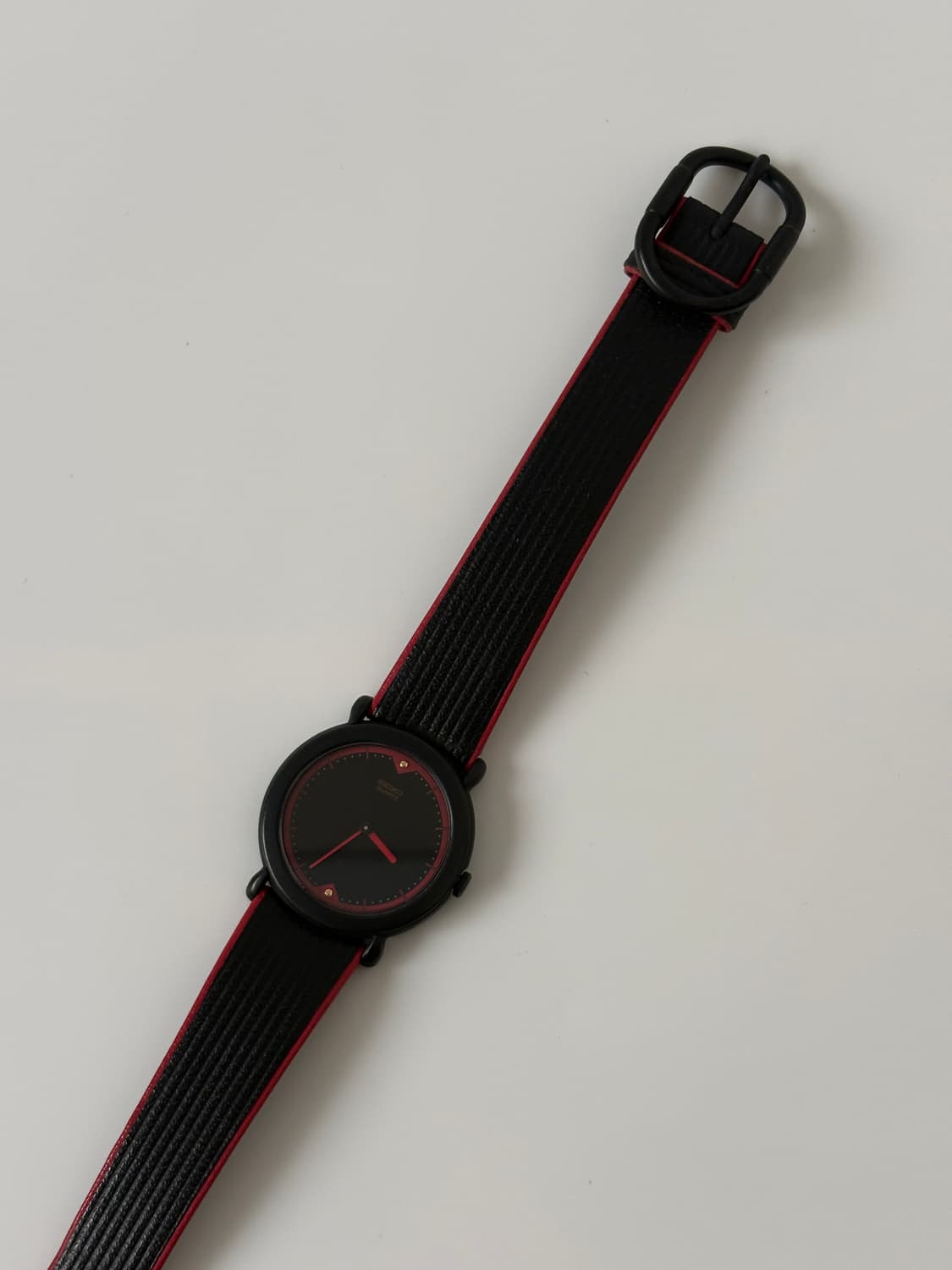1980s Red Point Black Ladies Quartz 상품이미지3