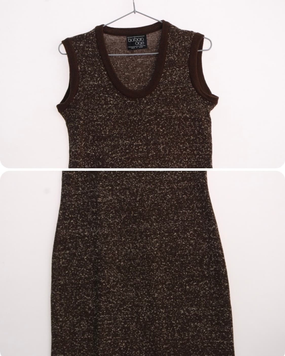 민소매 빈티지 원피스 니트 상품이미지2