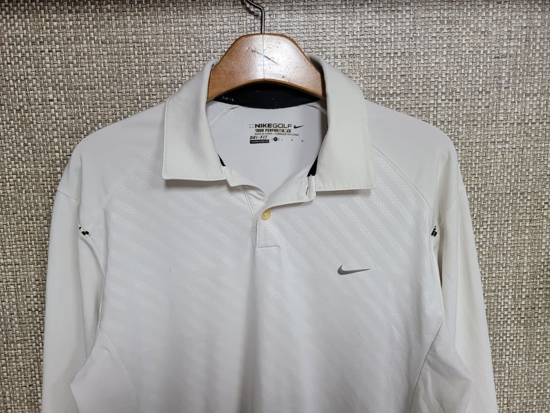 L 100사이즈 나이키골프 드라이핏 긴팔 카라티  상품이미지2