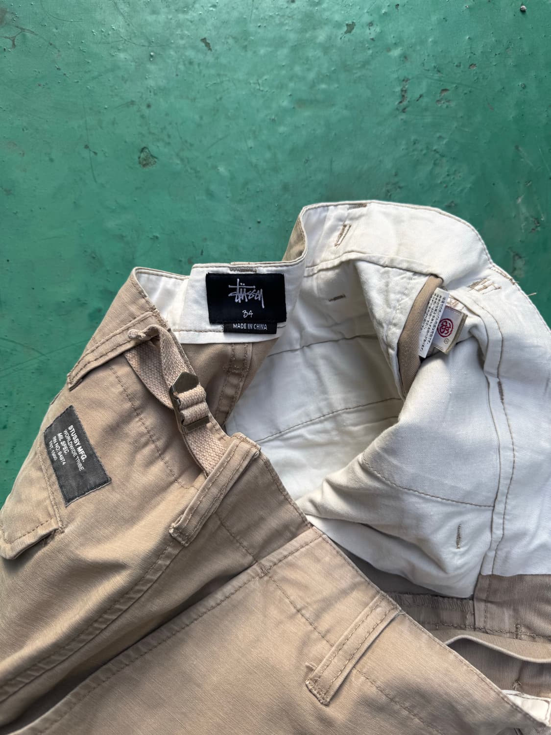 00s Stussy Cargo Shorts  상품이미지5