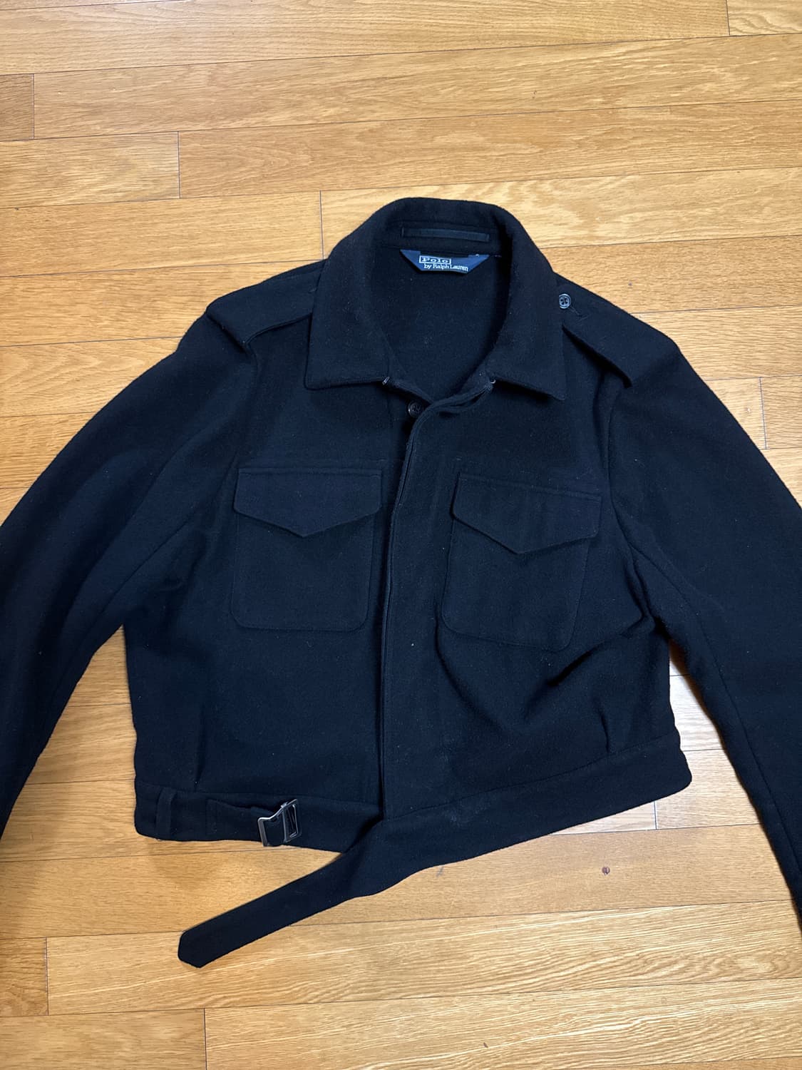 폴로 울 숏 자켓 상품이미지1