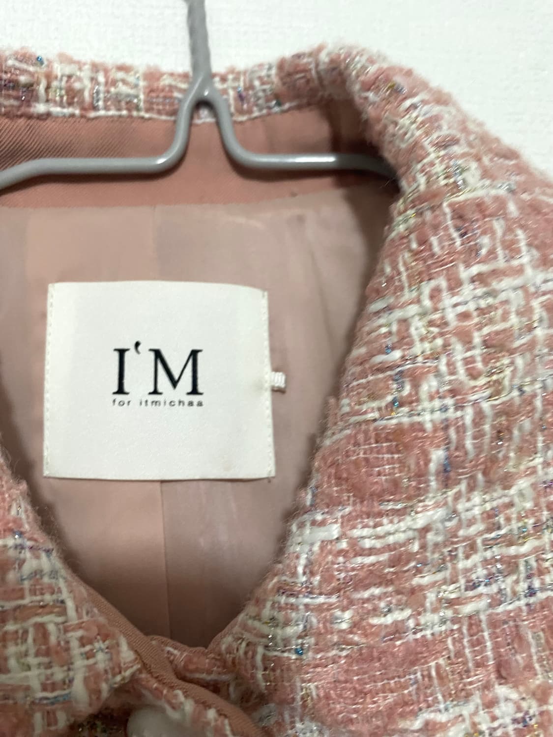 잇미샤 트위드 스탠카라 크롭 자켓 22FW 상품이미지3