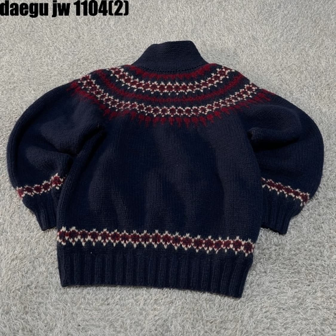 코위찬 니트집업 상품이미지8