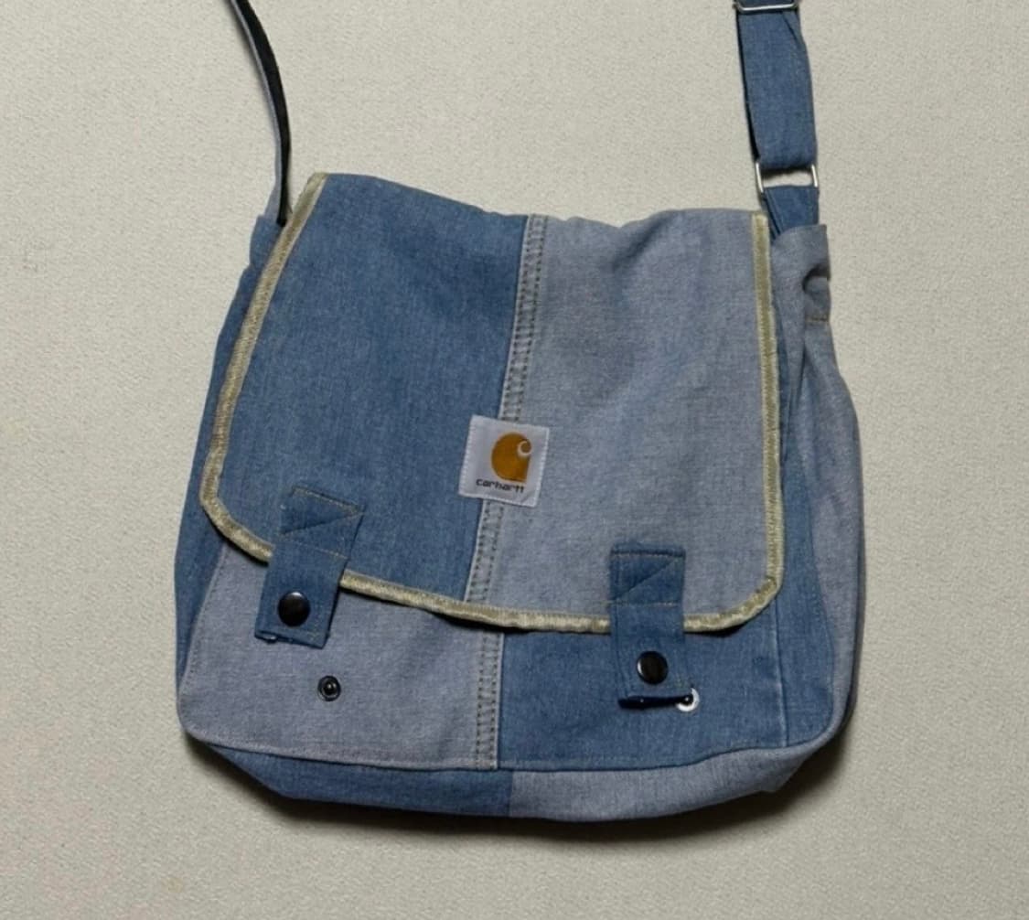 칼하트 데님 크로스백 빈티지제품 상품이미지1