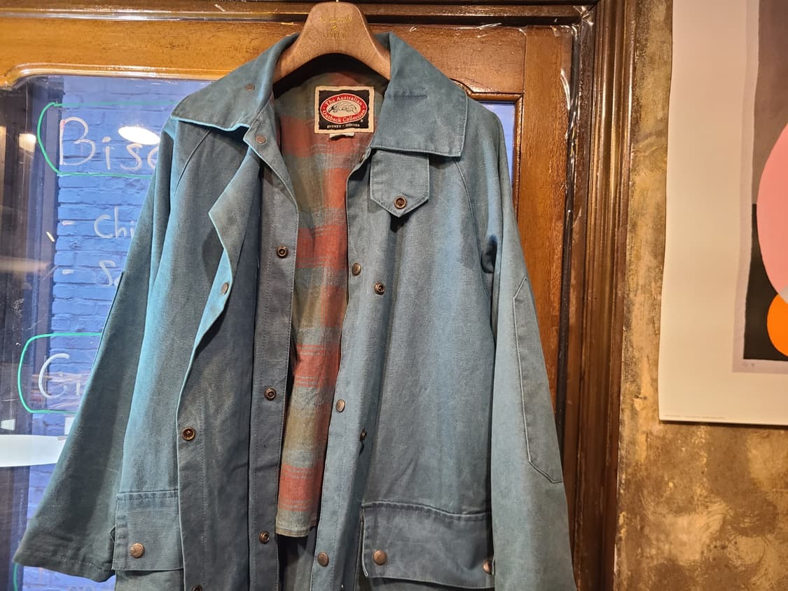 90'S 호주 수렵용아웃도어 코트  상품이미지7