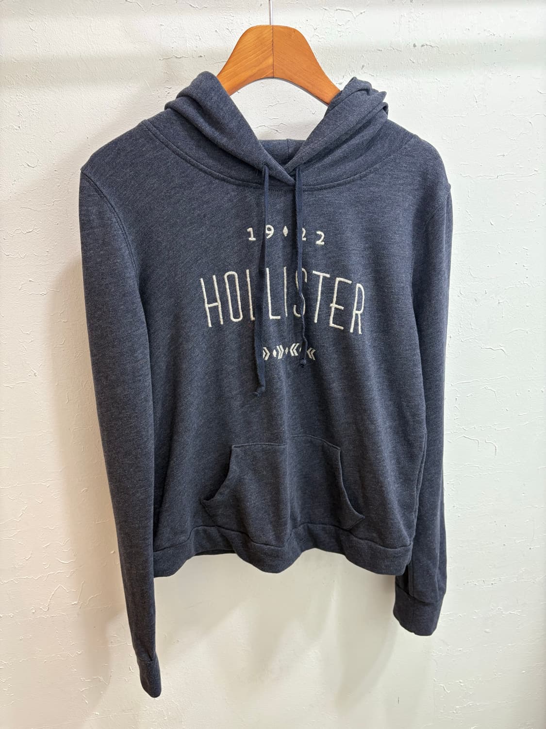 Hollister 홀리스터 챠콜 약기모 후드티 상품이미지2