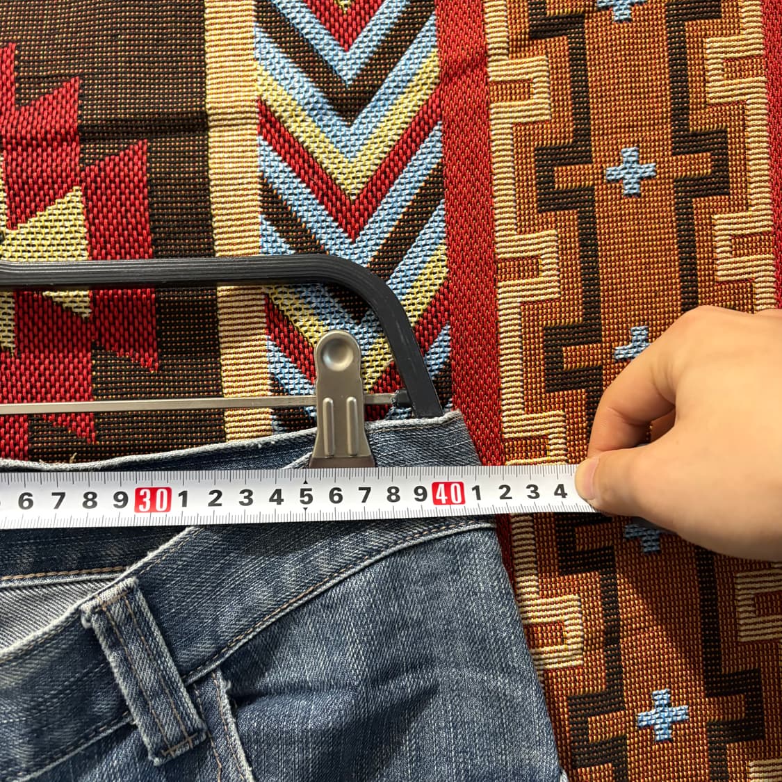 아르마니 진스 빈티지 데님팬츠 상품이미지7