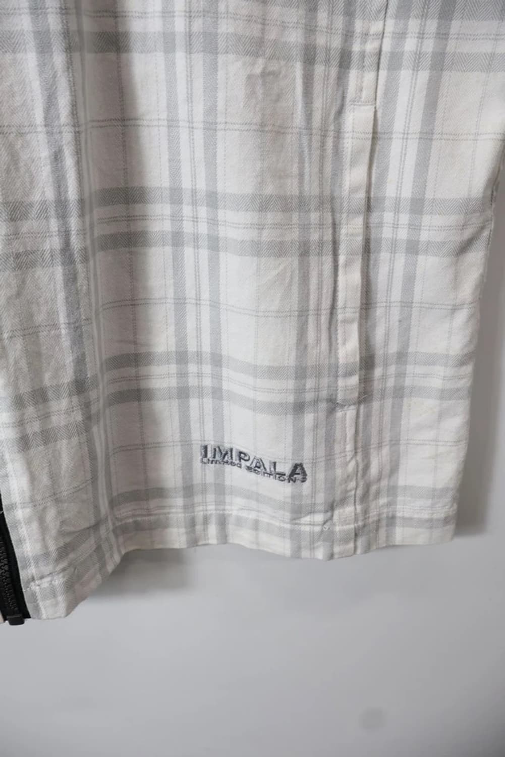 Impala Zip Plaid Short Sleeve Jacket 상품이미지7