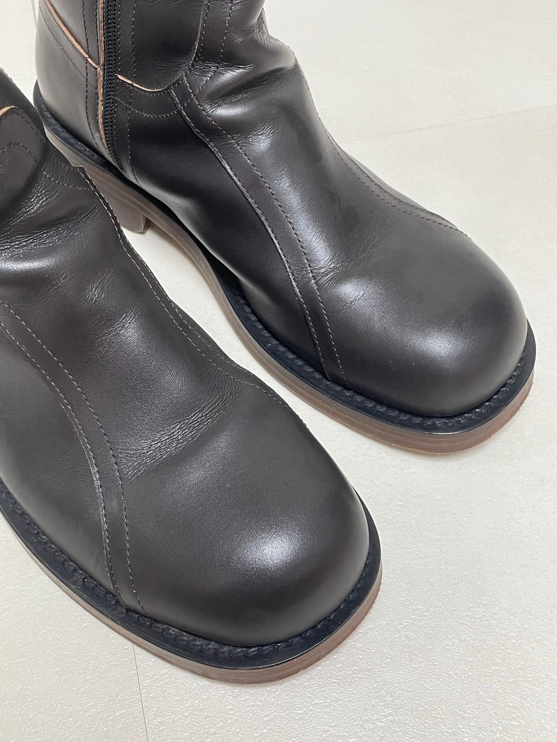 로스트가든 브라운 부츠 volvic brown 상품이미지3