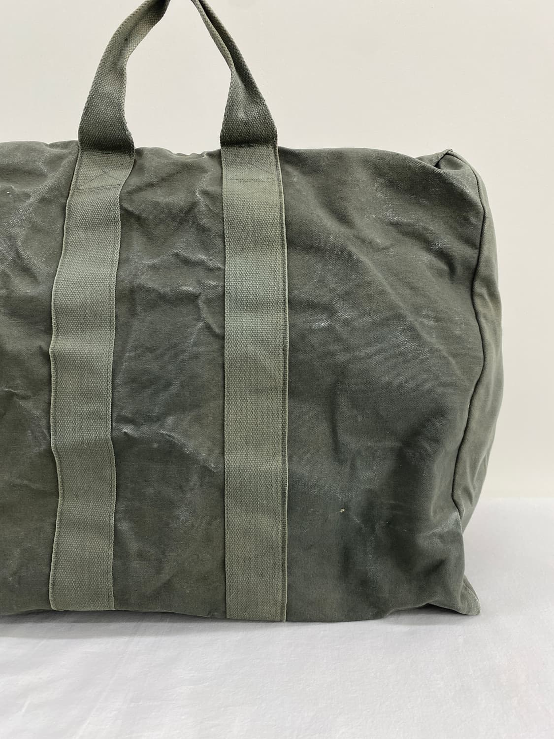 80's 밀리터리 헤비 캔버스 킷백 상품이미지2