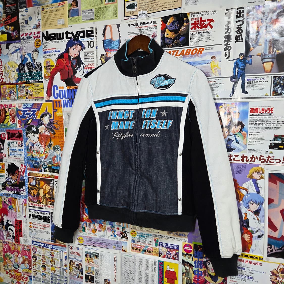 빈티지 EXR 코듀로이 누빔 레이싱 자켓 상품이미지2