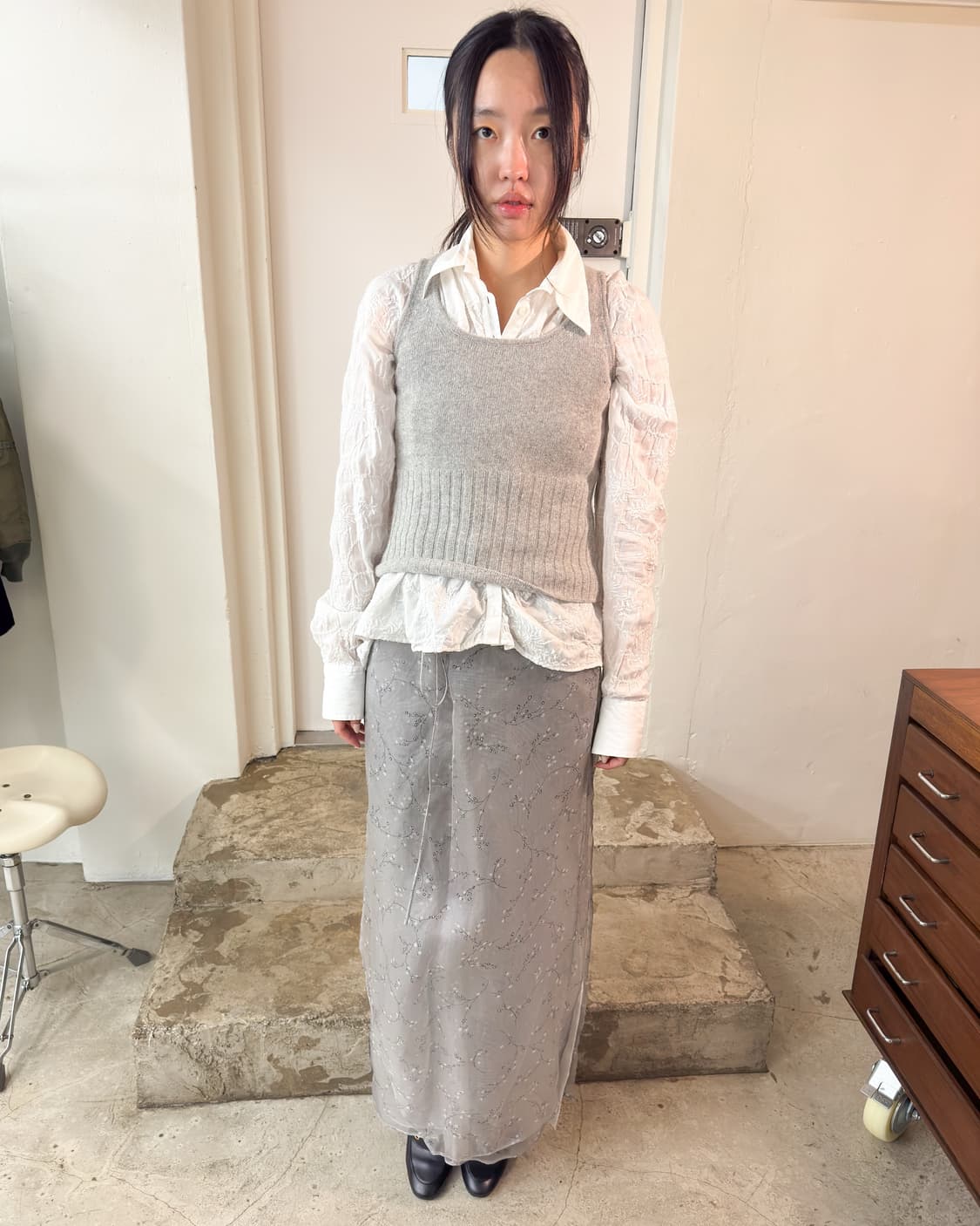 Anne Fontaine White Shirt/ 44 상품이미지1