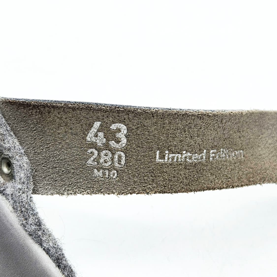  디올 x 버켄스탁 토키오 뮬 펠트 울 누벅 카프스킨 그레이 (43)  상품이미지6