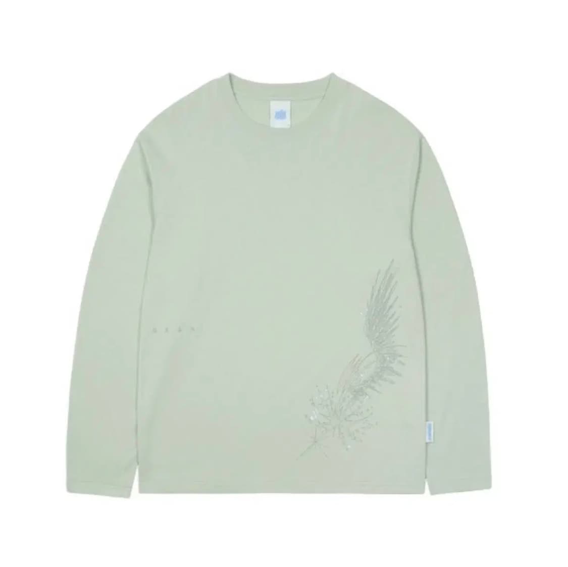 산산기어 엔시티위시 롱슬리브 라이트그린 2 사이즈 콜라보 코어 긴팔티셔츠 상품이미지1