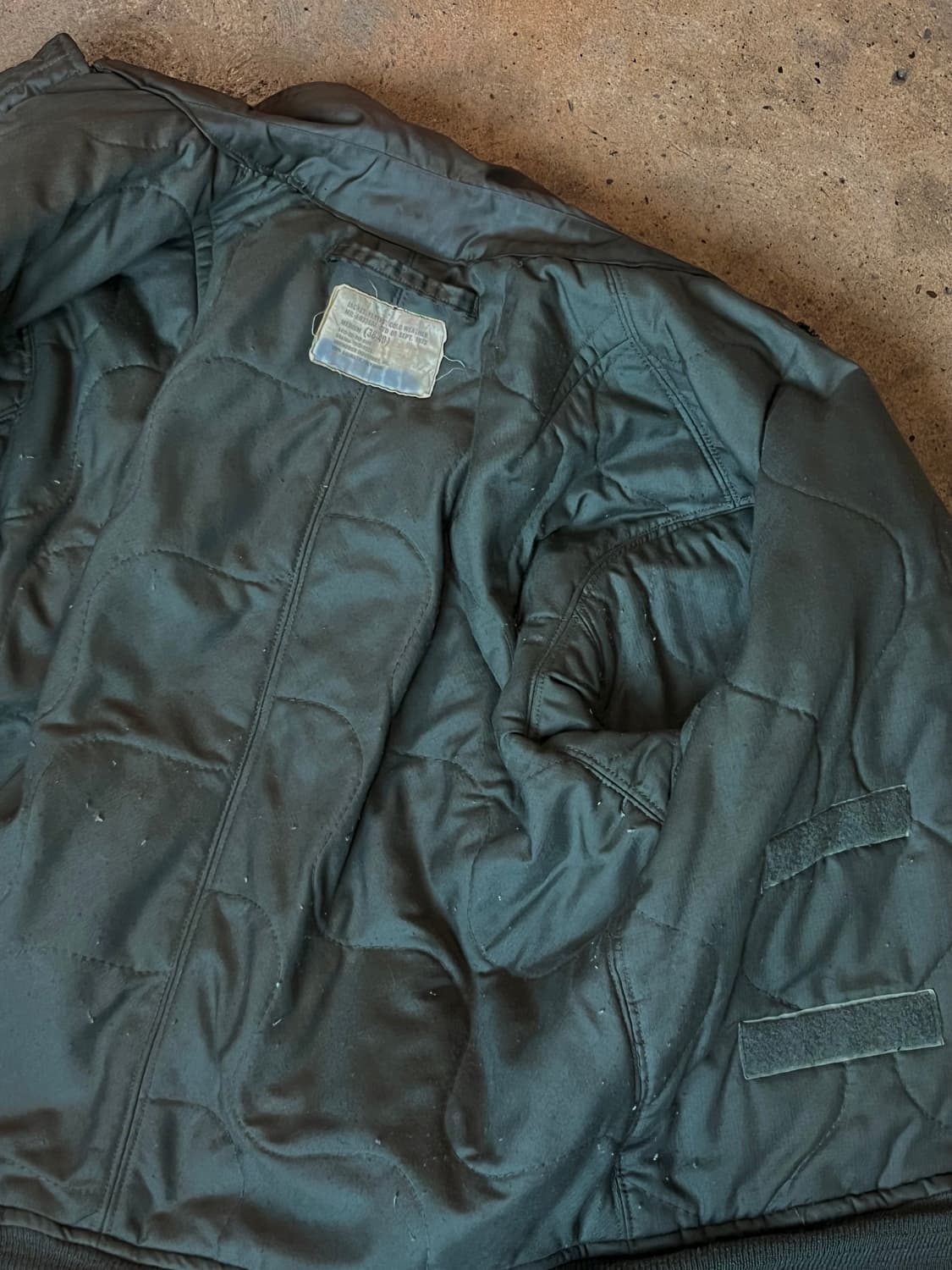 75s 1세대 미군 오리지널 CWU-45P 플라이트 자켓 상품이미지9