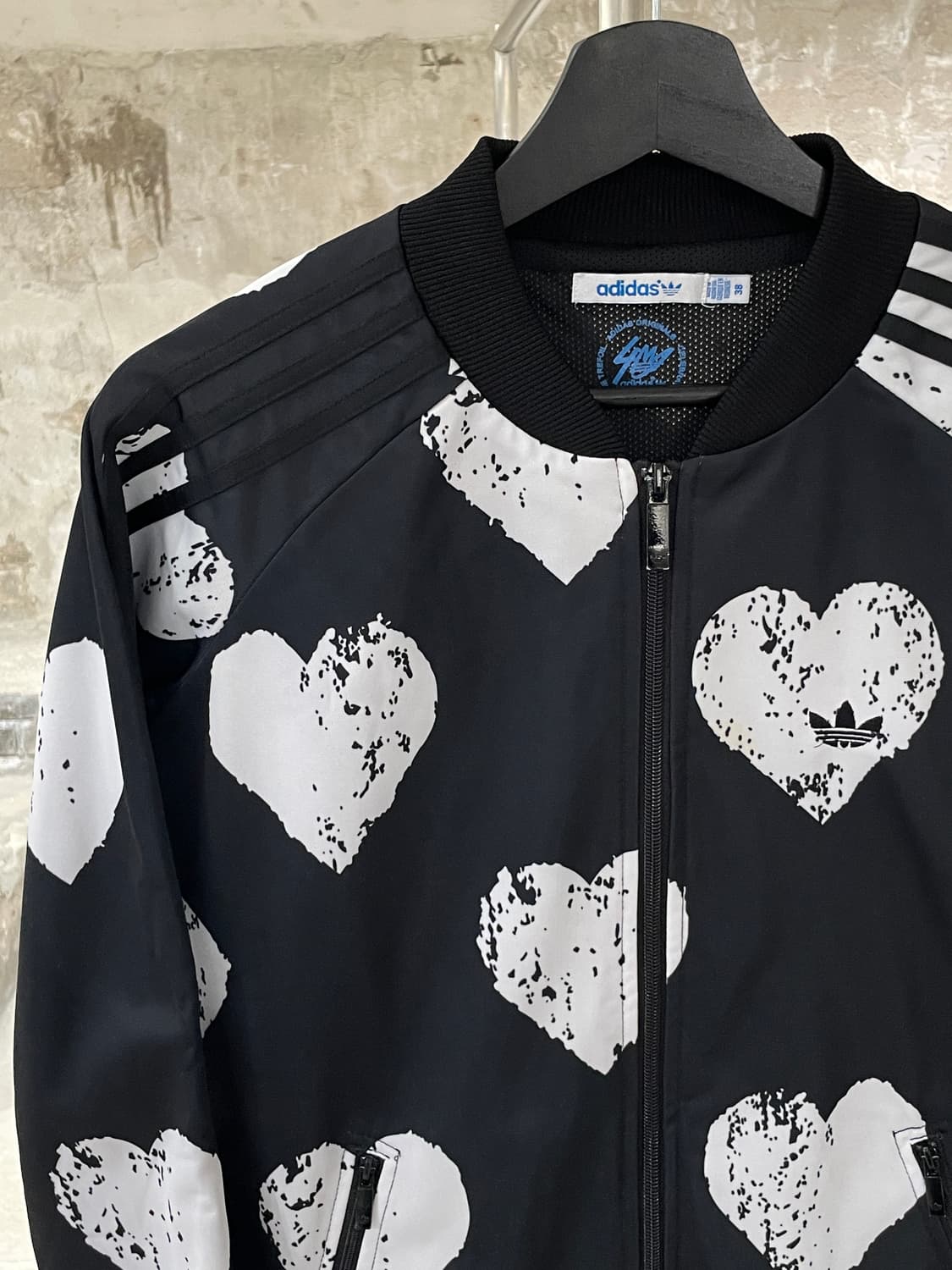 아디다스 블랙 벌키 하트 파이어버드 트랙 져지 상품이미지2