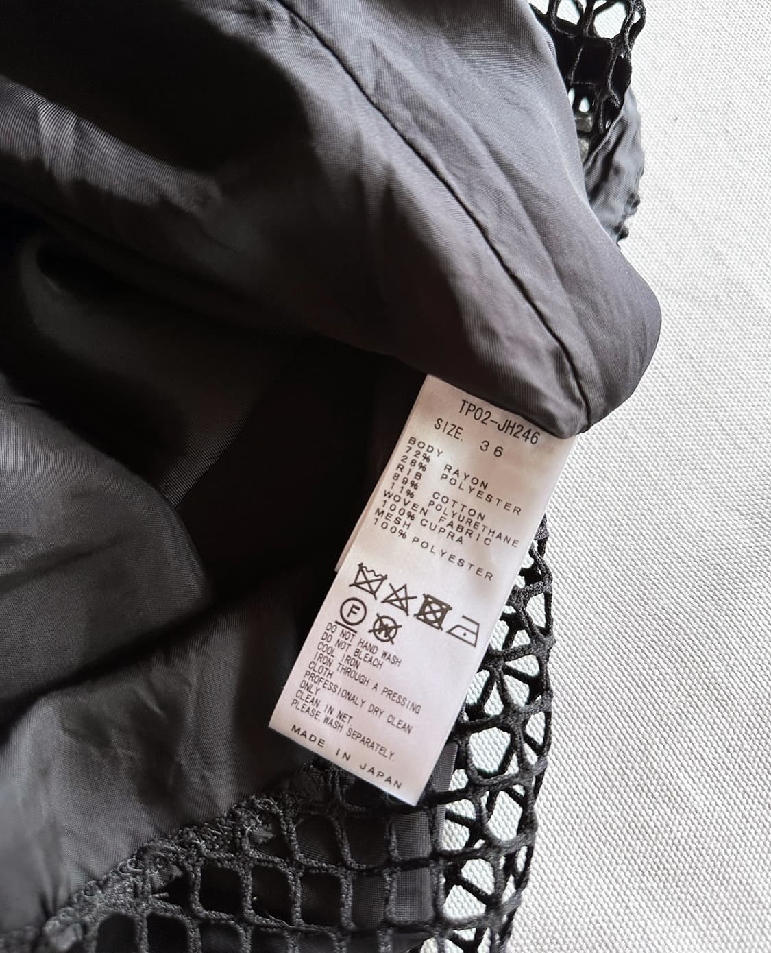 TOGA PULLA draped satin mesh dress 상품이미지10