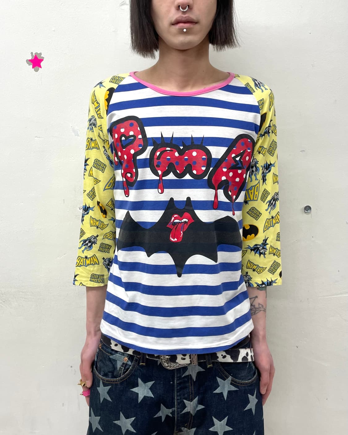 pma Batman Stripe Half Kitch Sleeve  상품이미지1