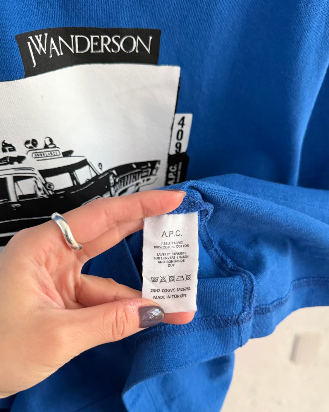 A.P.C. x JW ANDERSON 아페쎄 x JW엔더슨 카 프린팅로고 상품이미지4