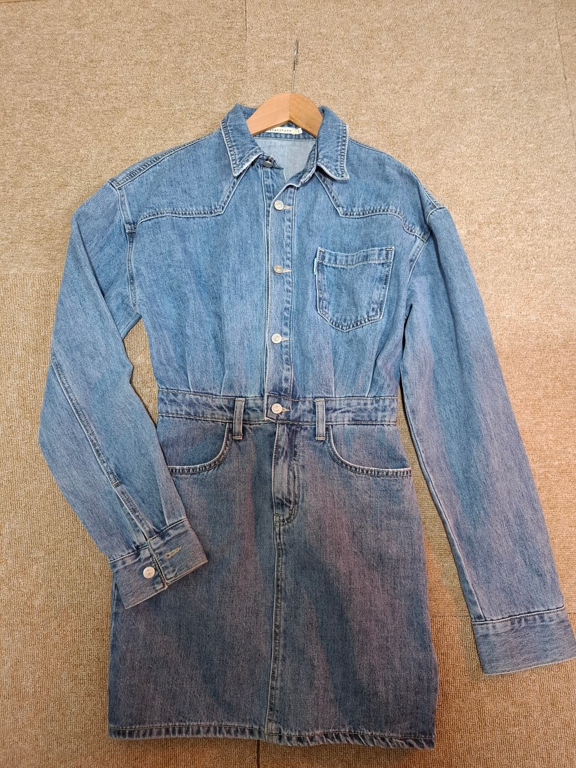 인스턴트펑크 청원피스(한소희데님룩)S 상품이미지3