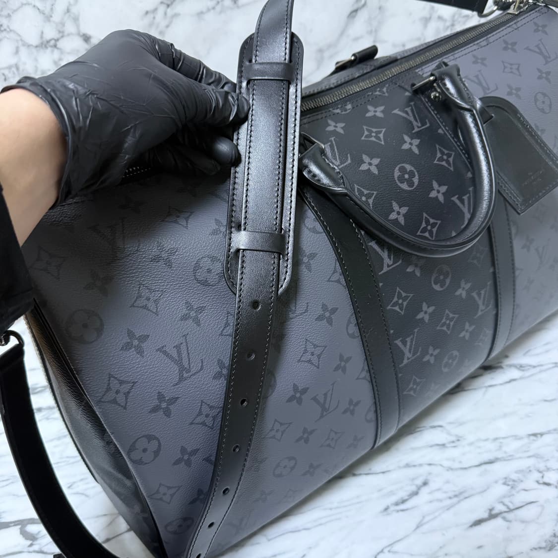 (50) 루이비통 이클립스 리버스 반둘리에 키폴 크로스백 보스턴백 상품이미지6