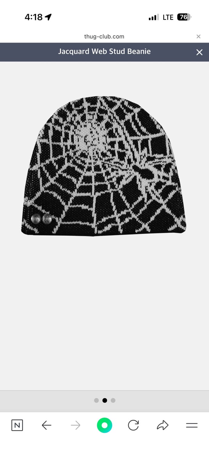 떠그클럽 스파이더 비니 상품이미지1