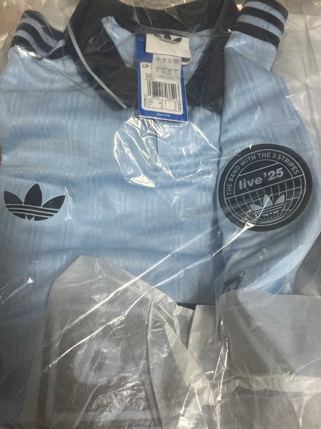 아디다스 오아시스 자카드 블루 M  상품이미지1