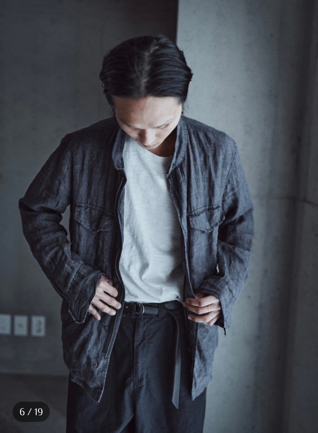 Monoprive (Textuerd Linen M-65 Jacket) 상품이미지2