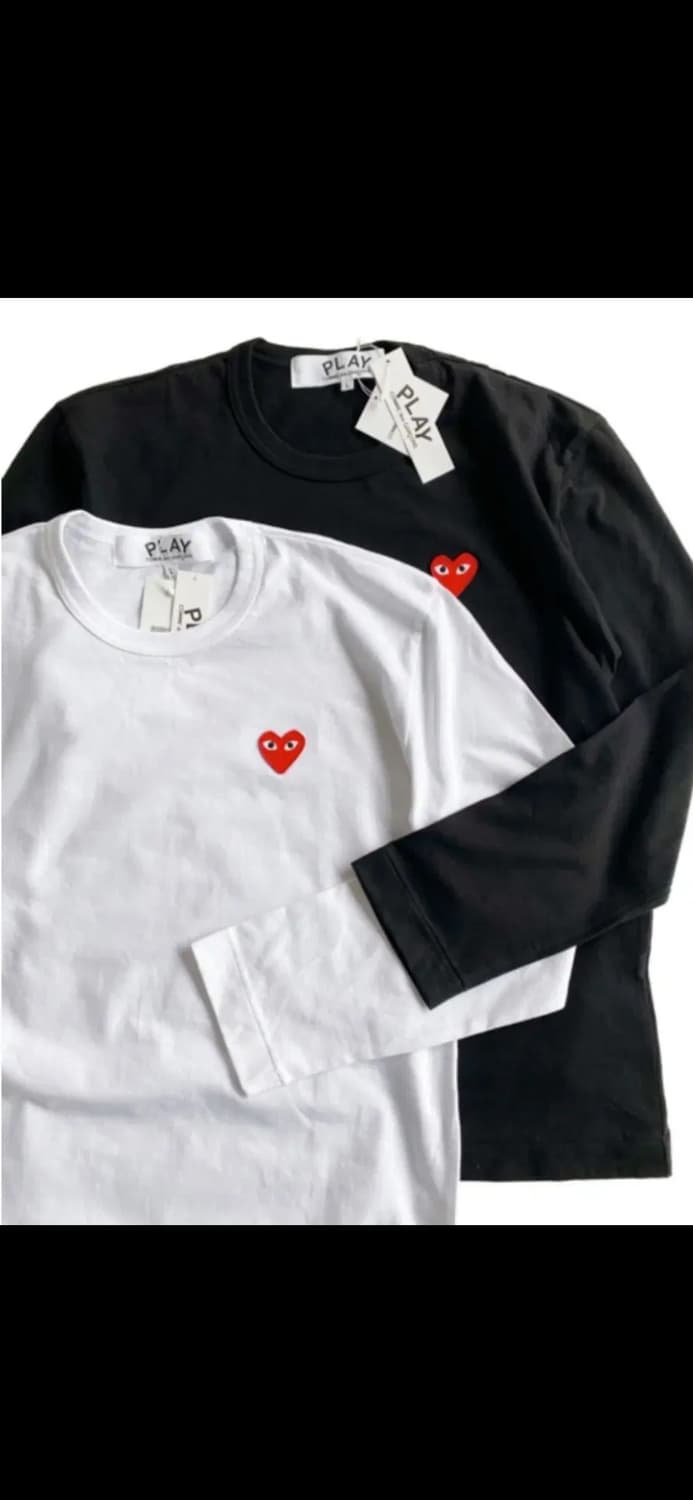 🔥[새상품/정품]🔥 꼼데가르송 남녀공용 롱슬리브 2 color  상품이미지4