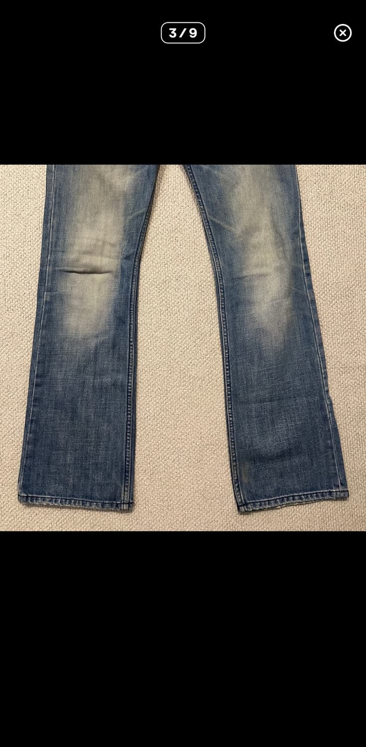 디젤 세미부츠컷 데님팬츠 ZATINY 상품이미지2