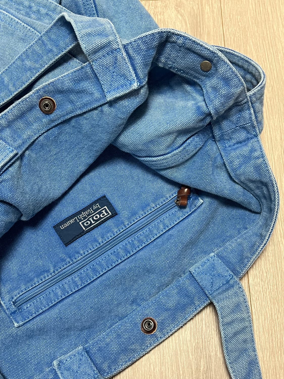 (국내미발매,새상품) 폴로 랄프로렌 컨츄리 캔버스 워시 토트백 상품이미지6