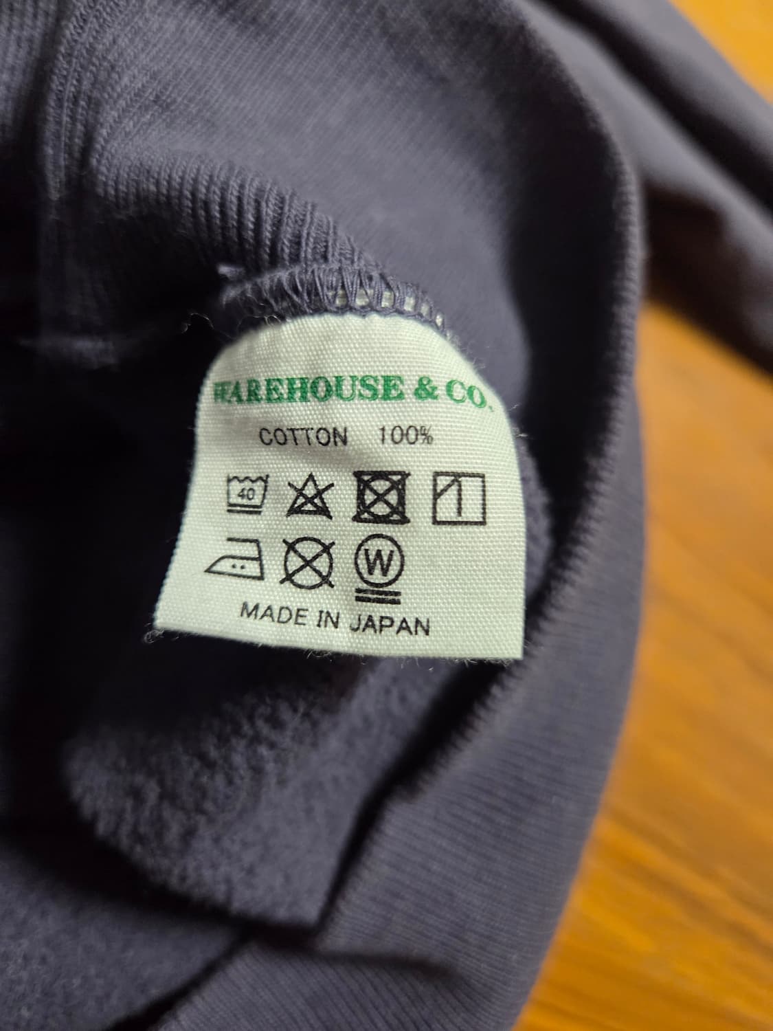 웨어하우스 빈티지 가공 HOMESTEAD 후드티 퍼플 상품이미지4