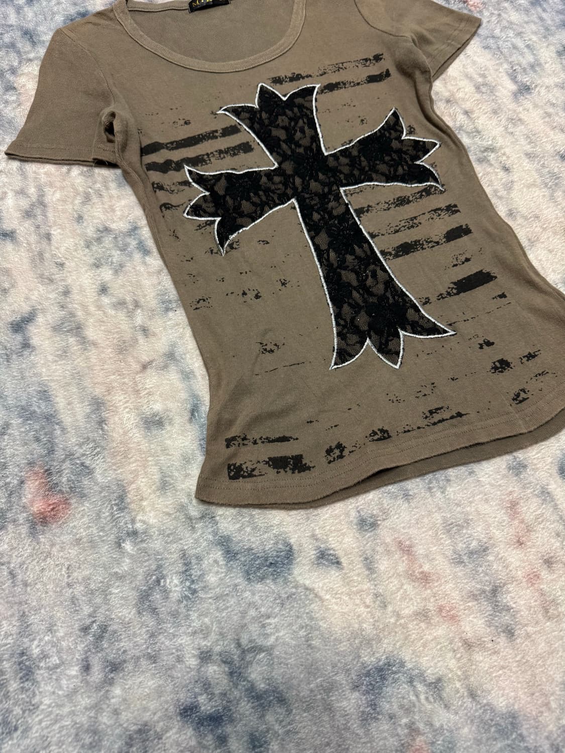 Mkr 00s rare gothic cross top 상품이미지5
