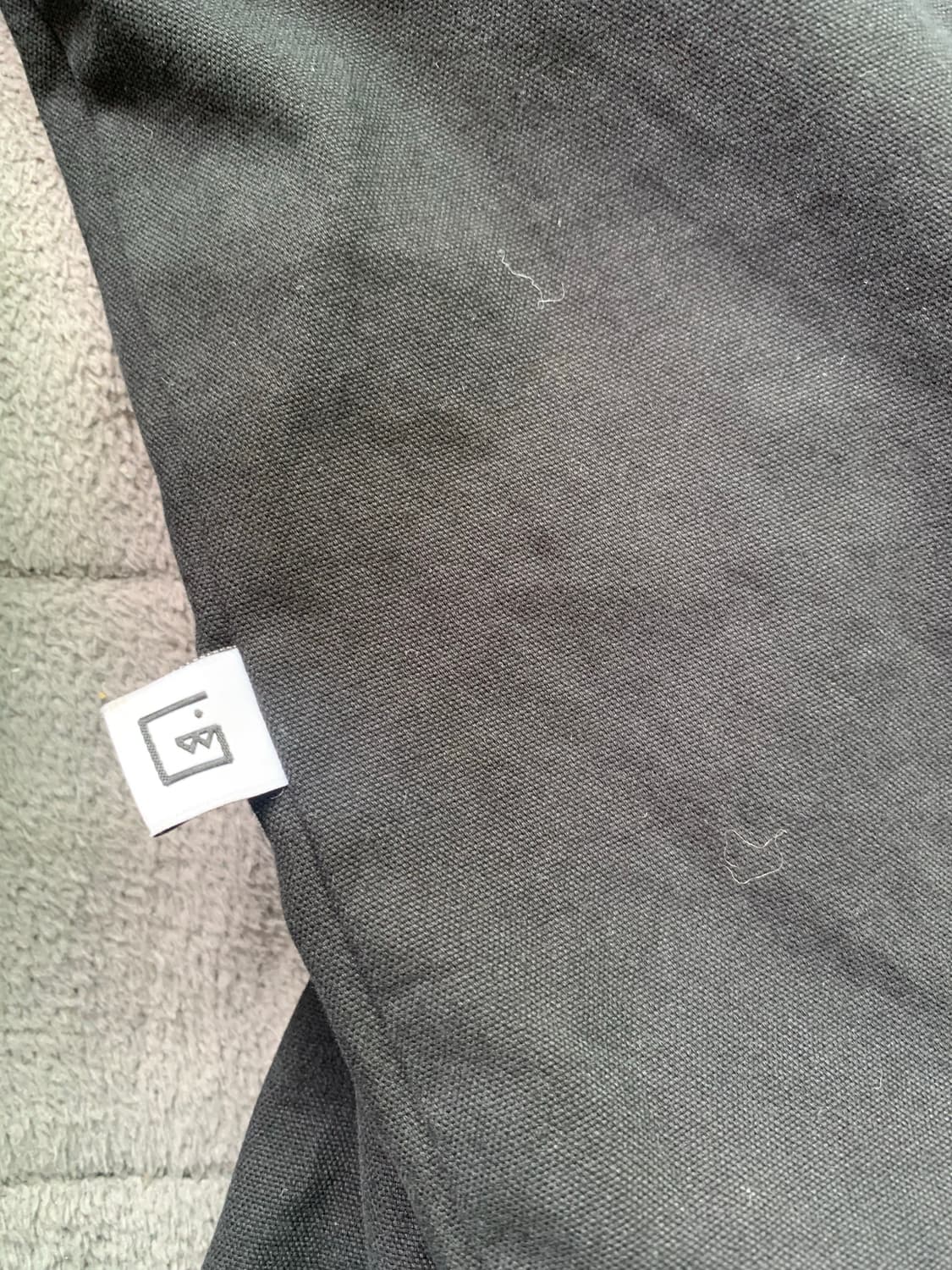 GLW 블랙 오버핏셔츠 상품이미지7