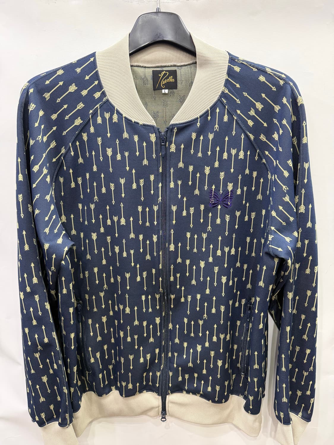 Needles 니들스 화살표 패턴 트랙 자켓 L 상품이미지1