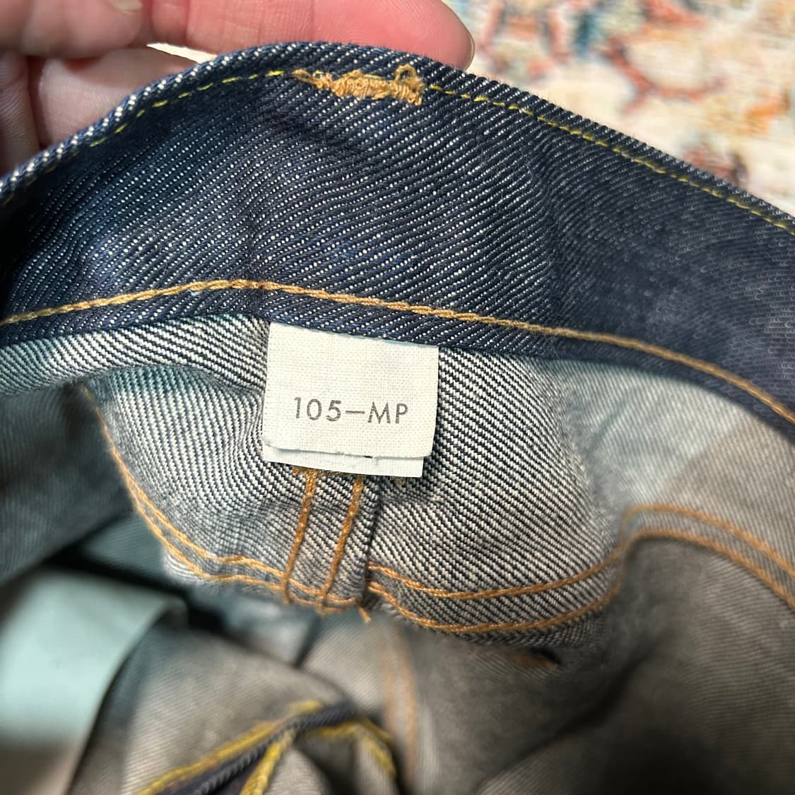 [34X34] RRL 더블알엘 셀비지 생지 데님팬츠 상품이미지7