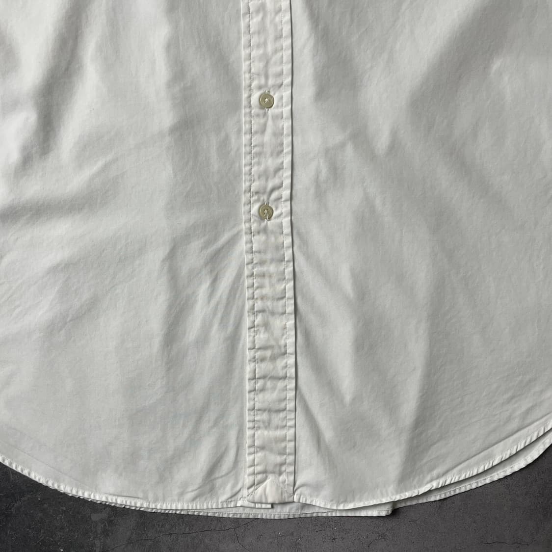 RALPH LAUREN 랄프로렌 빈티지 화이트 반팔 셔츠 A00758 상품이미지5