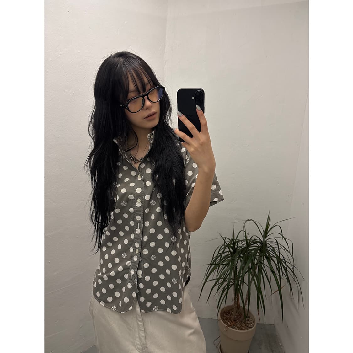 A BATHING APE Polka Dot S/S Shirt 상품이미지3