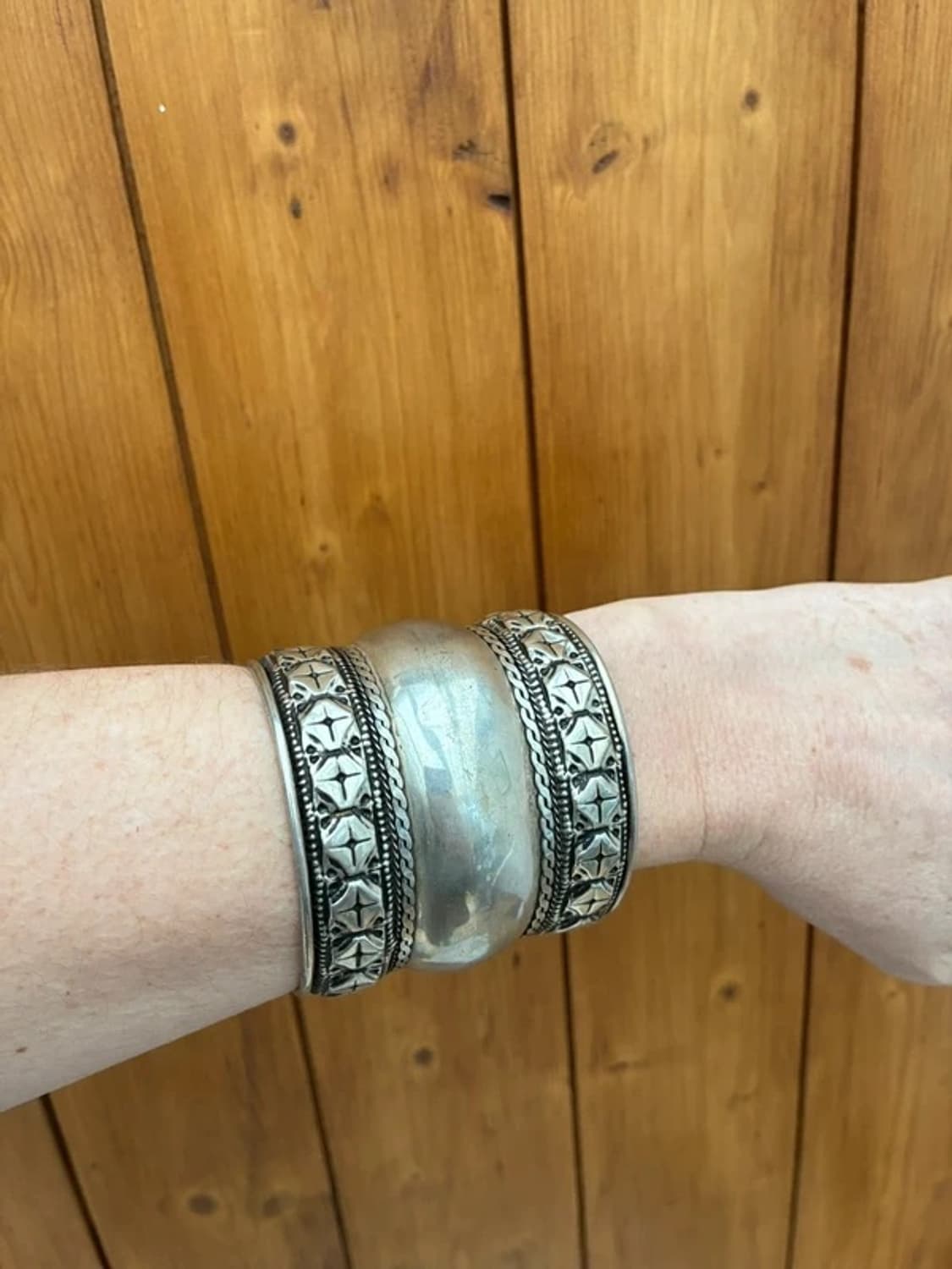 Chic silver tone side cuff bang 상품이미지1